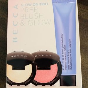Becca Trio  Prep, Blush and Glow Makeup Set